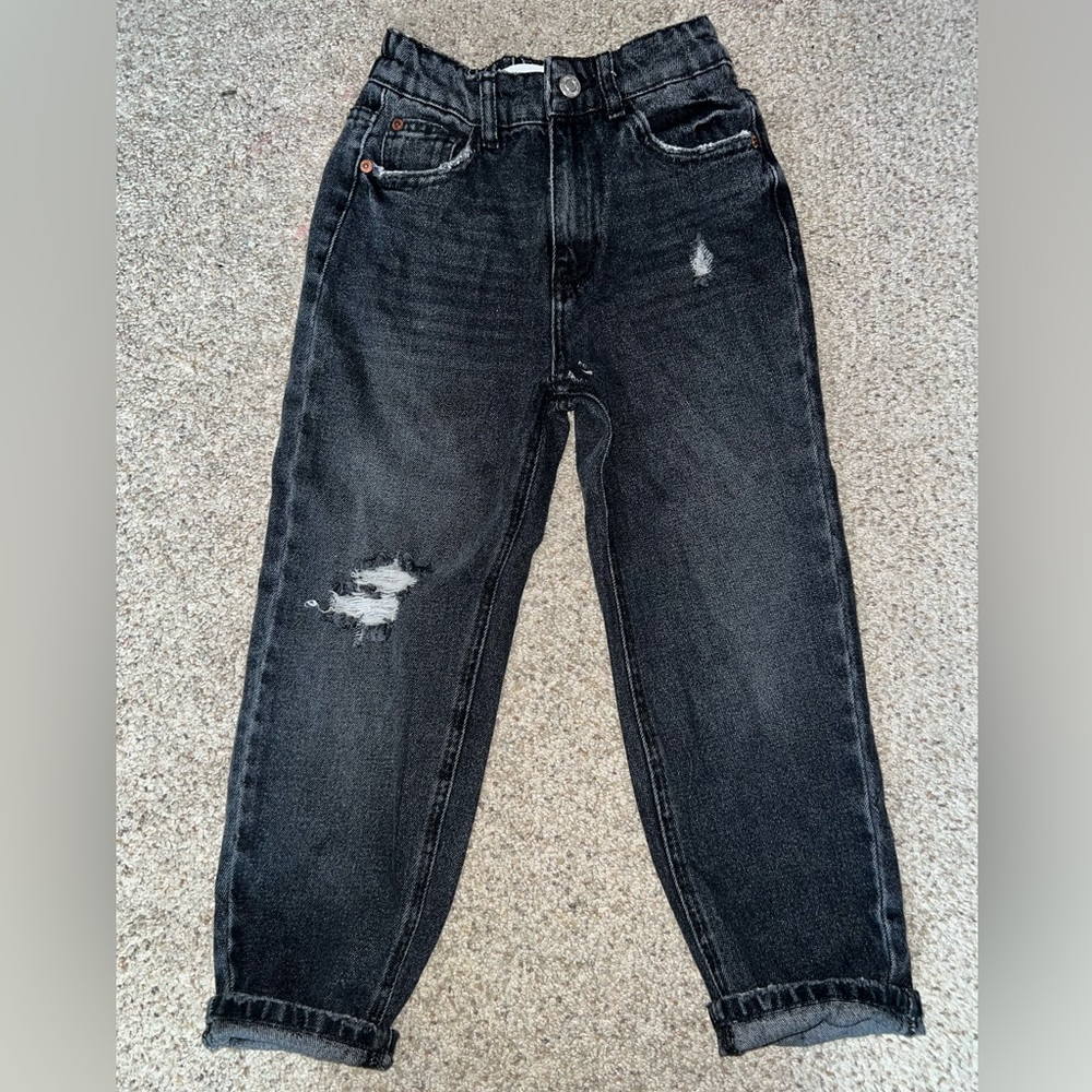 Zara Girls Distressed Jeans